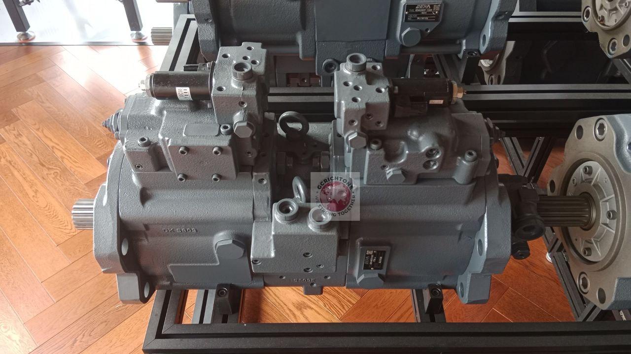 Главный гидравлический насос. Kobelco SK350-8 K5V140DTP1K9R-YT6K-J Главный гидравлический насос. Kobelco SK350-8 K5V140DTP1K9R-YT6K-J